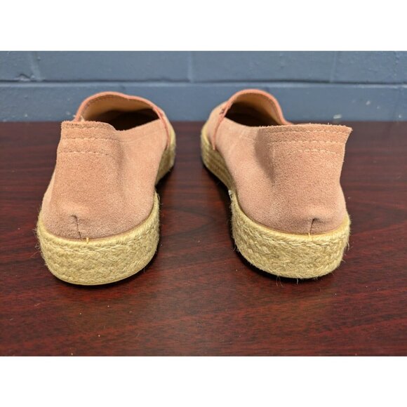 Verbenas Women’s Sz EU 38 Rose Pink Suede Espadrilles Flats Shoes Spain Rope EUC - Picture 7 of 15